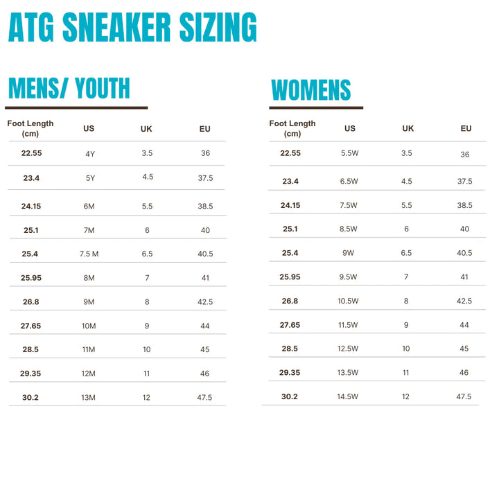 White Men's and Women's ATG Shoe